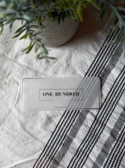 Luxe Cash Envelope Placeholders- Set of 4