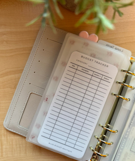 Reusable Budget Tracker Set
