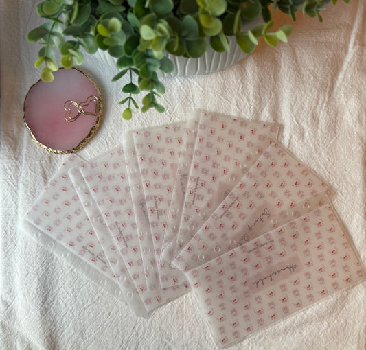 Cherry cash envelopes