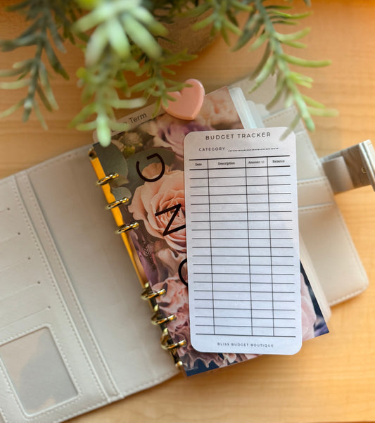 Reusable Budget Tracker Set