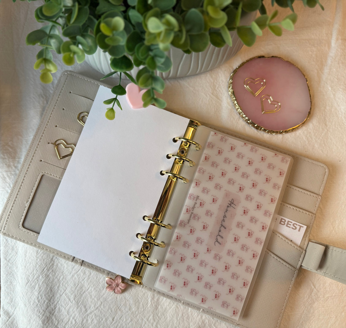 Cherry cash envelopes preset 6