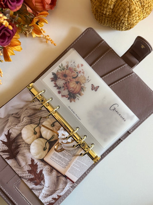 Cash envelope binder