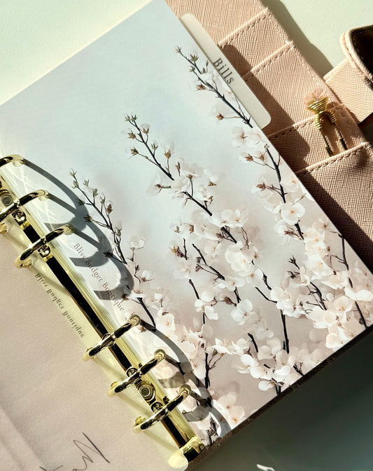 White Orchid Luxe — A6 Double-Sided Dashboard