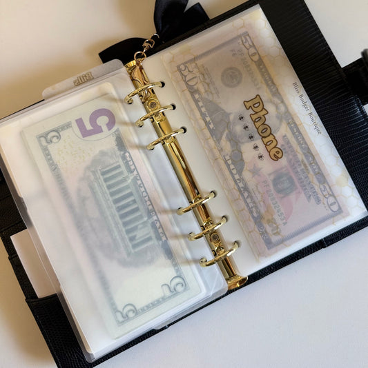 Bliss Cash Envelopes | The Honey&Blooms Custom Vellum Cash Envelope