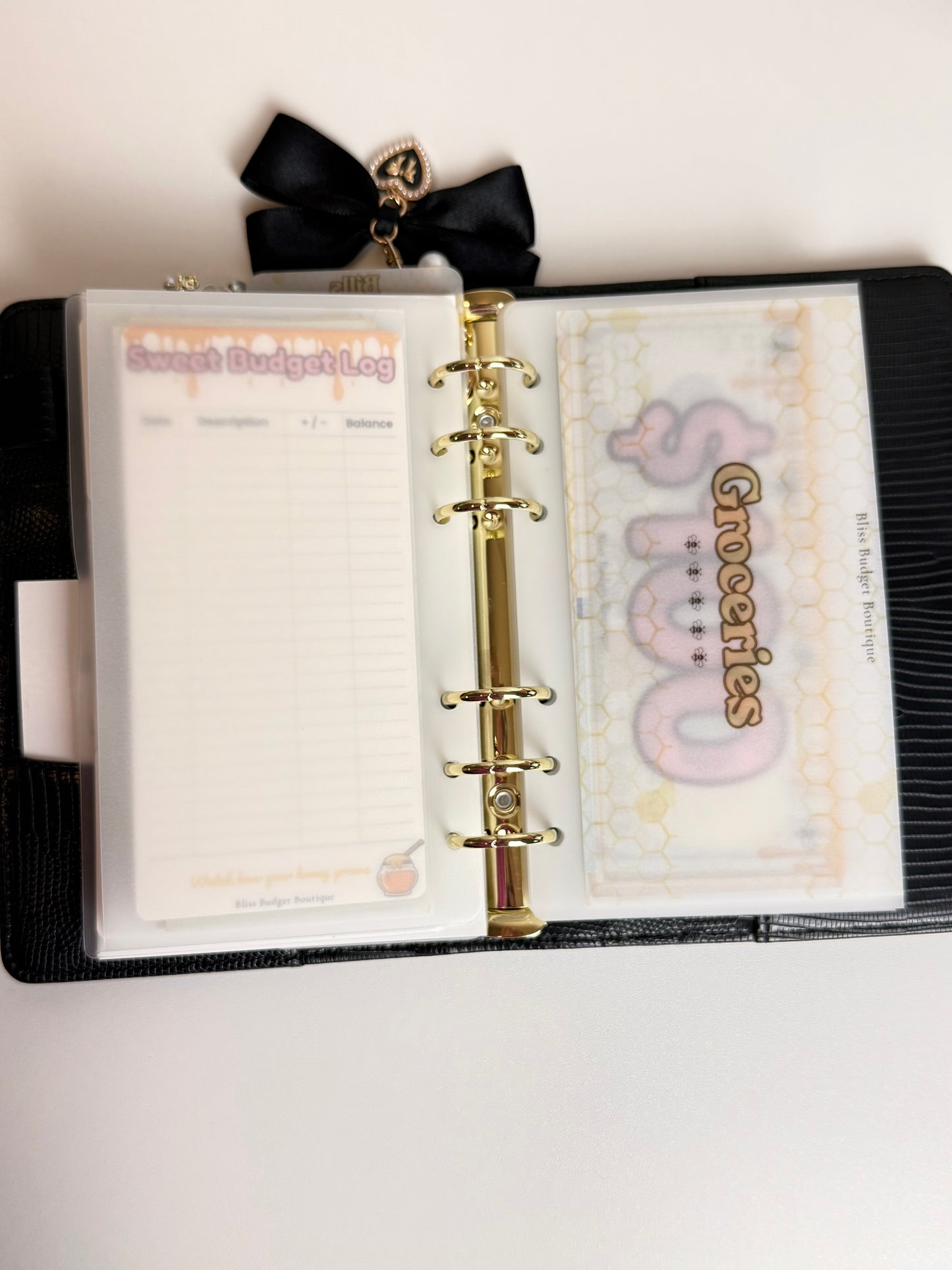 Honey & Blooms Budget Tracker Set | A6 Inserts
