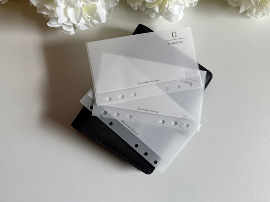 Bliss Cash Envelopes | Luxe Neutrals Custom Vellum Cash Envelope
