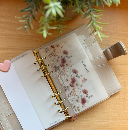 Floral Luxe Custom A6 Matte Cash Envelope