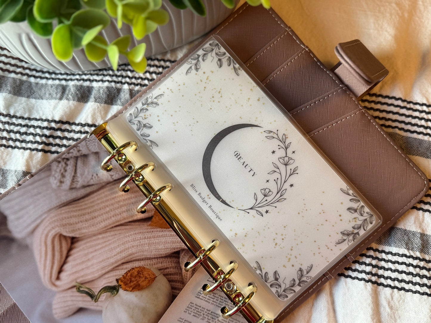 Luna Bloom Custom A6 Matte Cash Envelope