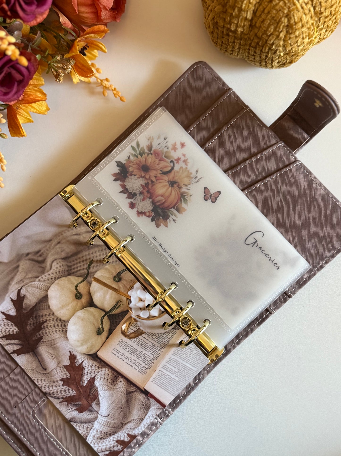 Cash envelope binder