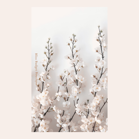 White Orchid Luxe — A6 Double-Sided Dashboard