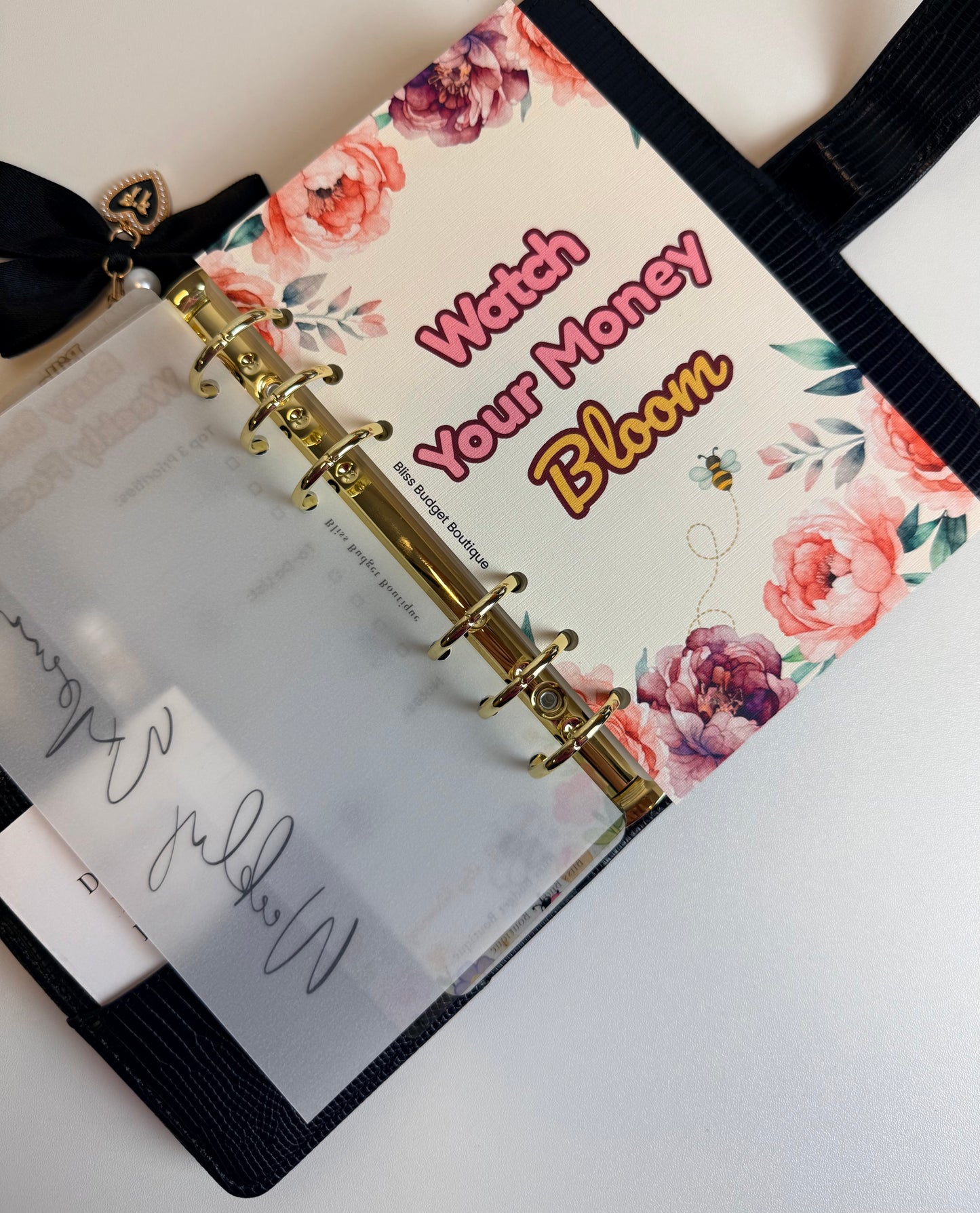 Honey & Blooms Collection | A6 Dashboard | Linen Paper