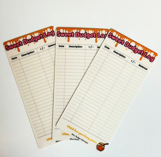 Honey & Blooms Budget Tracker Set | A6 Inserts