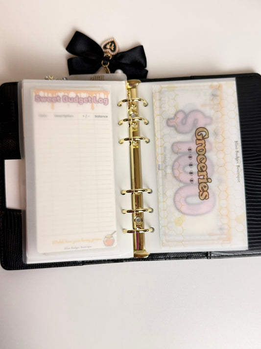 Honey & Blooms Budget Tracker Set | A6 Inserts