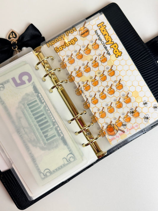 The Honey&Blooms Collection | A6 Savings Challenges