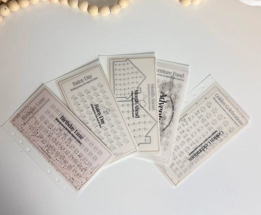 Signature Savings Challenge Collection | A6 Savings Challenges