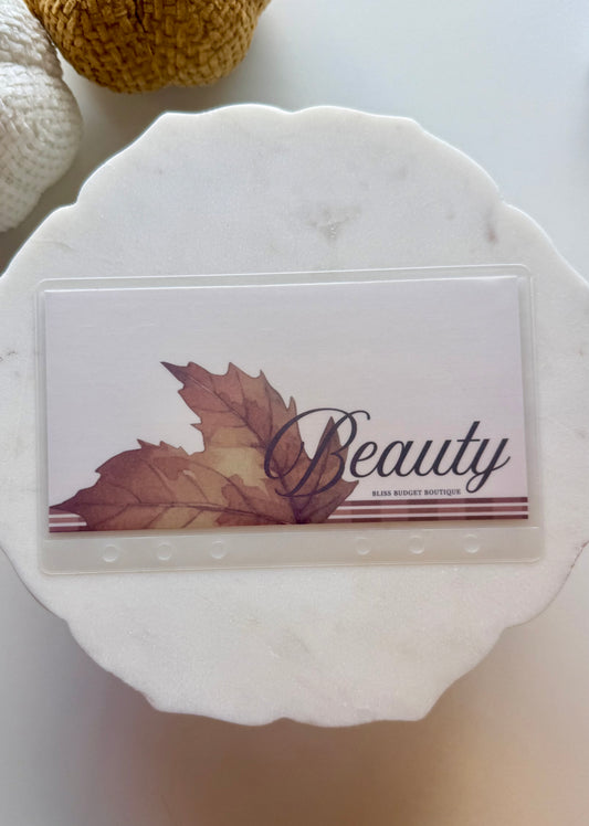 Autumn Muse Cash Envelope